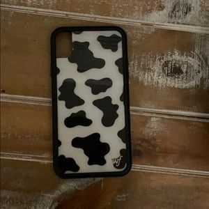 iPhone XR wildflower moo moo case